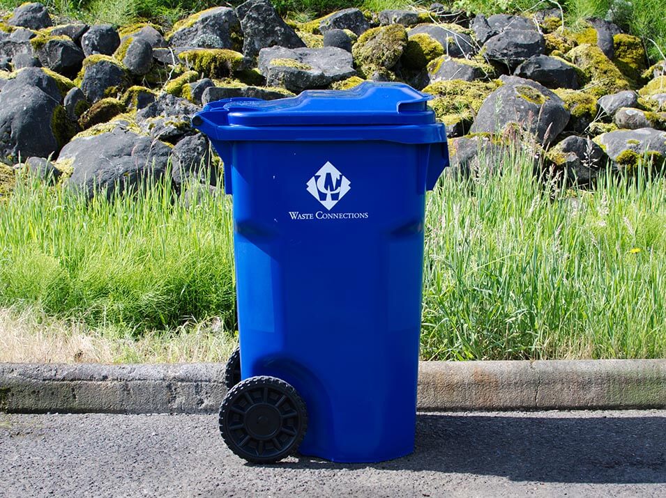 Image of Arrow Sanitary Recycling Cart.