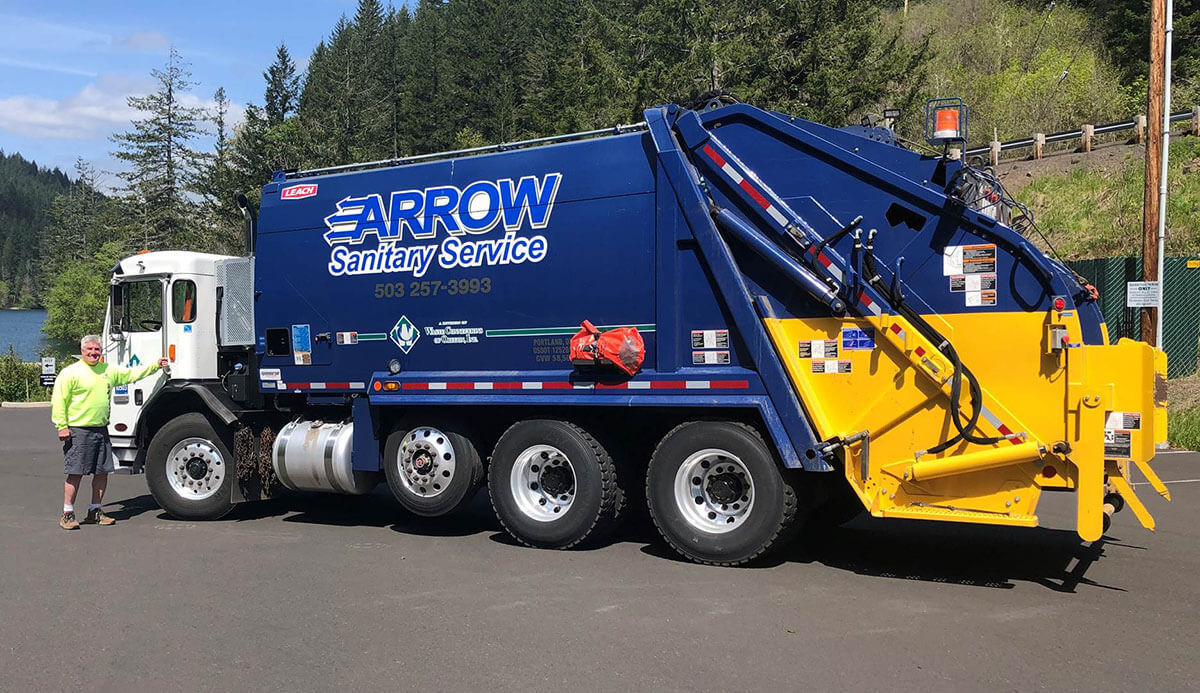 Arrow Sanitary Driver Wins Top Honor.